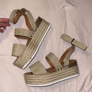 Platform Espdrille sandals